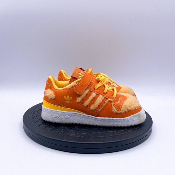 Adidas x Monster Inc. Forum Low C George Sanderson Furry Shoes Size 10k GW0842 - Picture 2 of 9